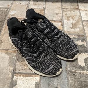 Adidas Tubular Shadow Originals Black White Running Shoes Women's Size 9